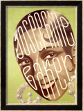 Josephine Baker Lámina giclée enmarcada Josephine Baker Lámina giclée enmarcada