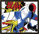 Blam Pósters por Roy Lichtenstein