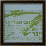 Flash: November 22, 1963, JFK Assassination, c.1968 (Blue and Green) Poster von Andy Warhol