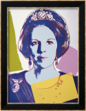 Reigning Queens: Queen Beatrix of the Netherlands, c.1985 Poster von Andy Warhol