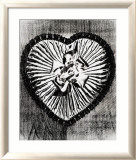 Heart with Bow, c.1983 Arte por Andy Warhol