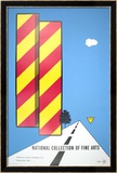 Yield, 1968 Plakaty autor Alan D'Arcangelo