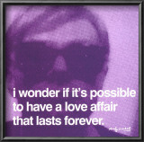 Love Affair Print by Andy Warhol