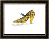 Yellow Pattern Shoe, c.1955 Affiches par Andy Warhol