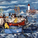 Pot de Pêche Prints by Christian Sanseau