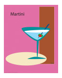 Martini in Pink Giclee Print by ATOM Martini in Pink Giclee Print by ATOM