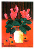 Le Bouquet Rouge Prints by Jacques Petit
