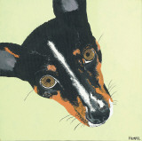Tip the Terrier Print by Holly Hempel