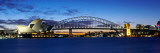 View of Sydney Opera House and Harbour Bridge, Sydney Australia Photographic Print by Chris Mclennan