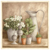 Pot a Eau et Fleurs Posters by Vincent Perriol