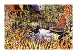 Pont de Giverny Affiches par Peter Welton