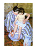 The Bath Giclee Print by Mary Cassatt