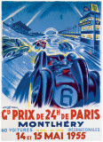 Grand Prix de Montlhery Giclee Print by Geo Ham