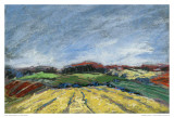 Pastel Field I Arte por Jacques Clement Pastel Field I Arte por Jacques Clement
