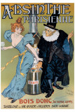Absinthe Parisienne Giclee Print by Gelis-Didot & Maltese 