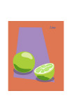 Lime Giclee Print by ATOM 