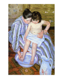 Le bain reproduction procédé giclée par Mary Cassatt