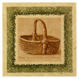Panier Pour la Cueillette Prints by Laurence David