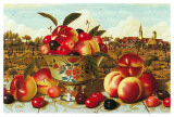 Nature Morte aux Pêches Art by Charles Joly