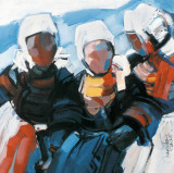 Jour de Fête Plakat af Maryvonne Jeanne-Garrault Jour de Fête Plakat af Maryvonne Jeanne-Garrault