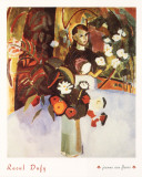 Jeanne aux Fleurs Posters par Raoul Dufy