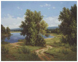 Silent Stream Prints by Slava 