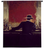 Cigar Bar Wall Tapestry by Brent Lynch