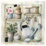 Coté Jardin Poster by Joelle Wolff