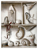 Etagere, Salinas Plage Prints by Michele Letang