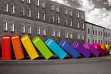 Phoneboxes Falling Poster