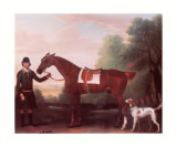 Lord Portman's Snap Held By Gro Prints by James Seymour