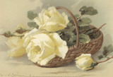 Corbeilles de Roses III Prints by C. Klein