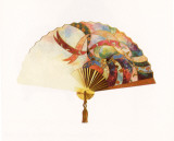 Ribbon Fan Prints by Pat Woodworth
