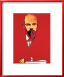 Red Lenin, c.1987 Kunstdrucke von Andy Warhol
