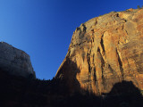 Rock Formations in Shadow, Zion National Park, Utah, Usa Photographie par Alex Adams