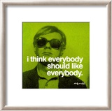 Everybody Affiches par Andy Warhol