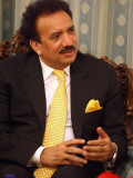 Pakistan's Interior Minister Rehman Mali Fotografie-Druck von Atta Kenare