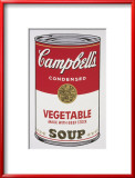 Campbell's Soup I: Vegetable, c.1968 Pôsters por Andy Warhol Campbell's Soup I: Vegetable, c.1968 Pôsters por Andy Warhol