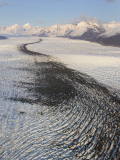 Alaska, Near Palmer, Knik Glacier Is 28-Miles Long, 6-Miles Wide in Places Photographic Print by Bill Roth
