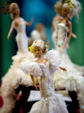 One of the two hundred Barbie dolls dressed in traditional flamenco outfits Photographic Print