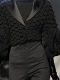 A Model Displays a Creation of Iceberg Fall/Winter 2009-2010 Photographic Print by Damien Meyer