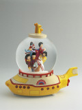 Figurines of the Beatles Band in a Snow Globe Photographic Print