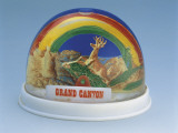 Figurine of Grand Canyon National Park in a Snow Globe Photographic Print
