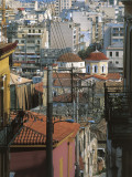 High Angle View of Buildings in a City, Plaka, Attica, Athens, Greece Photographic Print by De Agostini