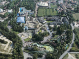 Aerial View of an Amusement Park, Castelnuovo Del Garda, Province of Verona, Veneto, Italy Photographic Print by G. Gnemmi