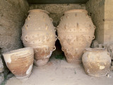 Close-Up of Storage Jars, Palace of Minos, Knossos, Crete, Greece Photographic Print by De Agostini