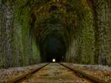 Tunnel Vision Fotografie-Druck von Erik Van Hannen