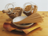 Close-Up of Spaghetti and Pasta Photographic Print by I. Taborri