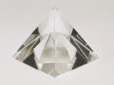 Close-Up of a Crystal Pyramid Photographic Print by G. Cigolini