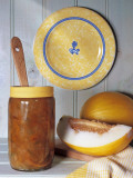 Close-Up of a Jar of Muskmelon Jam Photographic Print by N. Chasseriau